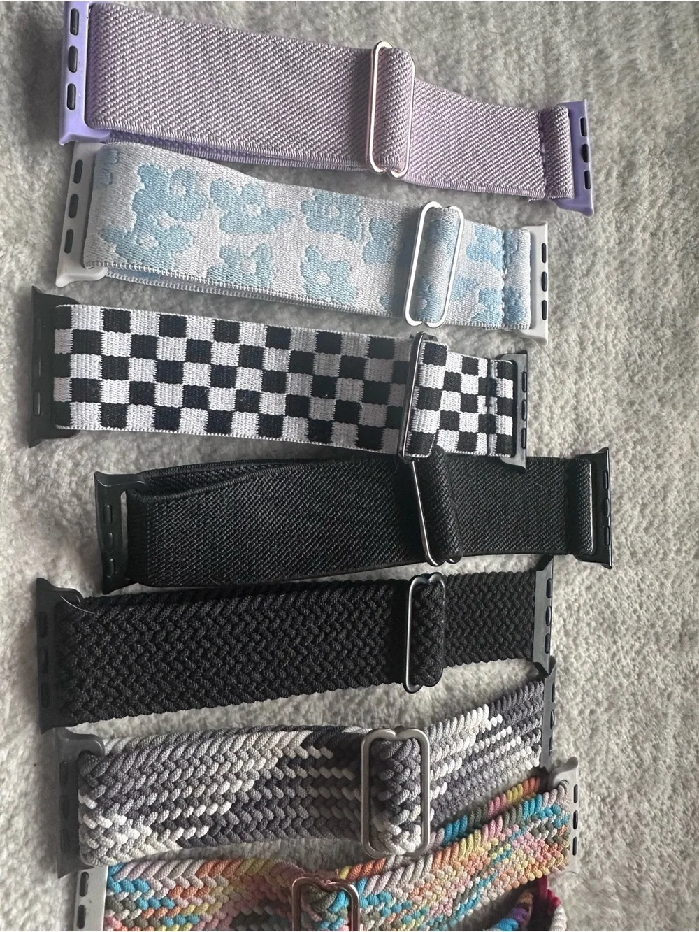 Apple Watch plus 12 Bands and Multicolor Protective Frames